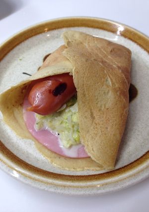 ブランチにぴったり！そば粉クレープ-レシピのメイン写真