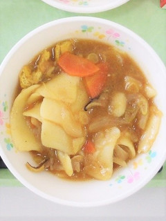 【学校給食】カレーはっと汁-レシピのメイン写真
