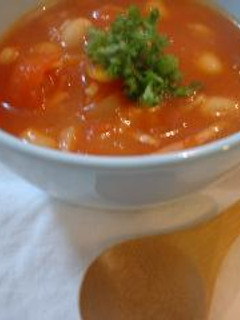 野菜たっぷり^^ トマトスープ-レシピのメイン写真