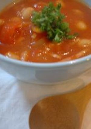 野菜たっぷり^^ トマトスープ-レシピのメイン写真