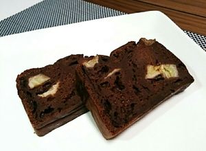 調整ココア消費♡ヘルシー豆腐バナナケーキ-レシピのメイン写真