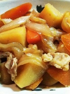 我が家の水無し肉じゃが-レシピのメイン写真