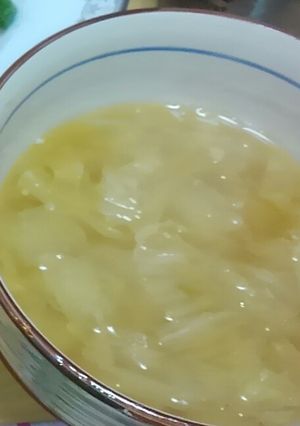 白菜の味噌汁-レシピのメイン写真