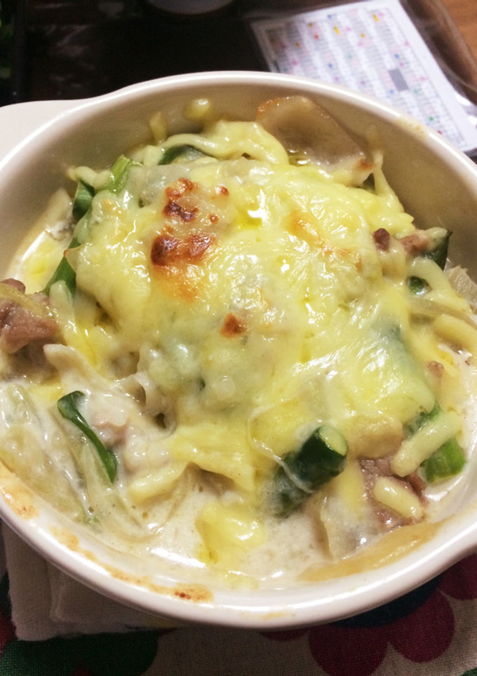 白菜と豚肉の和風グラタン-レシピのメイン写真