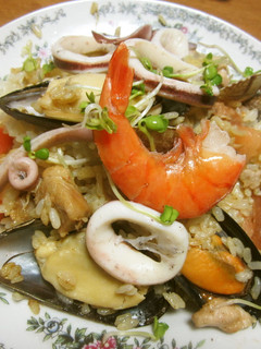 簡単~炊飯器でパエリア-レシピのメイン写真