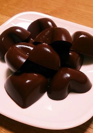 糖質制限中♥ほぼチョコなココア寒天-レシピのメイン写真