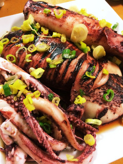 イカの姿焼き(無水鍋QC使用)-レシピのメイン写真