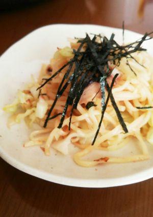 焼きそばで春色たらこパスタ風焼きそば-レシピのメイン写真