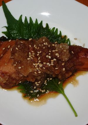 大根おろしdeあっさり鮭照り-レシピのメイン写真