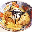 ポン酢であっさり♡納豆チーズ温玉パスタ