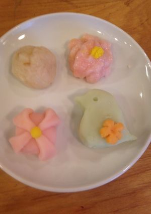 春の和菓子♬-レシピのメイン写真