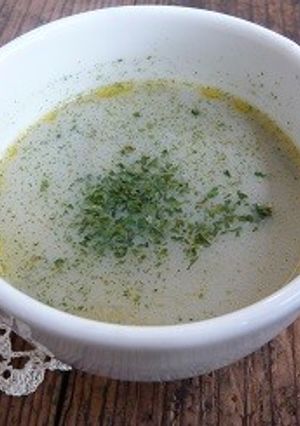 ココナッツオイル豆乳スープ-レシピのメイン写真
