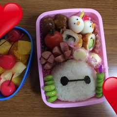 ベイマックスキャラ弁-レシピのメイン写真