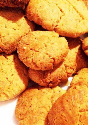 マルコメ大豆粉パンケーキ クッキー-レシピのメイン写真