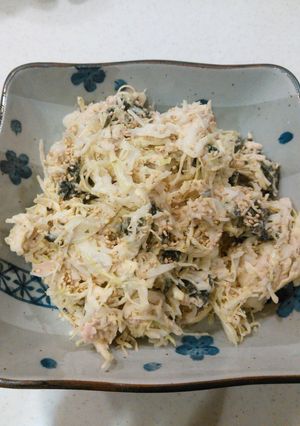 妊娠中のキャベツサラダ-レシピのメイン写真