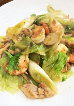 シャキシャキレタスの中華炒め-レシピのメイン写真