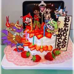 妖怪ウォッチケーキ-レシピのメイン写真