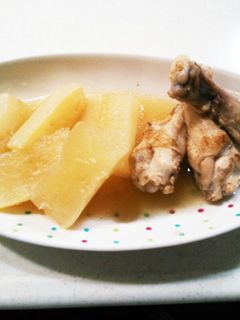 鶏手羽と大根の白だし煮-レシピのメイン写真