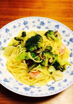 残り物のアヒージョオイルのペペロンチーノ-レシピのメイン写真