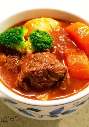 圧力鍋で簡単30分☆本格ビーフシチュー☆-レシピのメイン写真