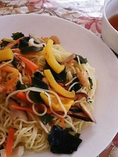 お酢でさっぱり!つけ麺焼きそば-レシピのメイン写真