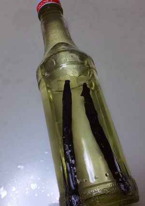 自家製ガムシロ＊手作り天然バニラシロップ-レシピのメイン写真