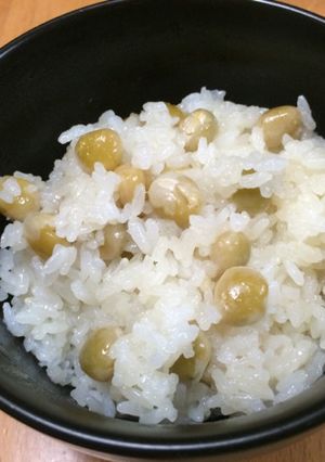 餅米で豆ご飯-レシピのメイン写真