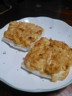 はんぺんの明太マヨ焼き-レシピのメイン写真