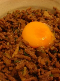 月見そぼろ丼-レシピのメイン写真