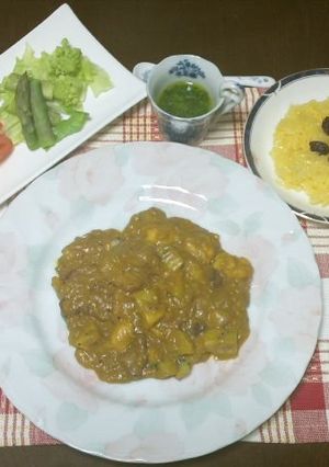 豚肉のフルーツヨーグルトカレー煮-レシピのメイン写真