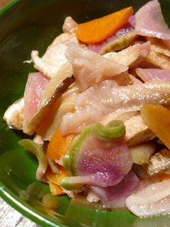 彩り切干し大根の煮物-レシピのメイン写真