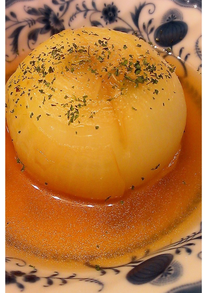 玉ネギまるごとスープ♪-レシピのメイン写真