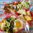 菜の花としらすで春満開焼きそば弁当