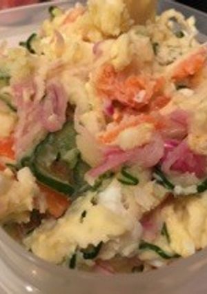 マヨ少量で絶品ポテトサラダ-レシピのメイン写真