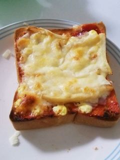 簡単!ピザトースト-レシピのメイン写真
