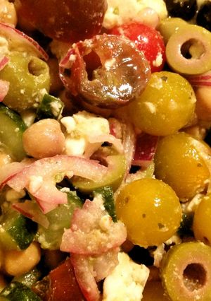 ギリシャ風サラダ-レシピのメイン写真
