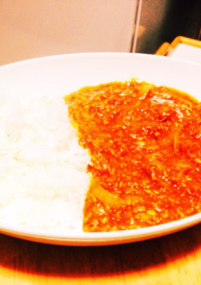 簡単 鯖水煮缶とトマトのカレー-レシピのメイン写真