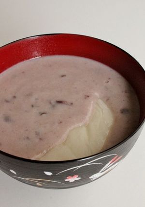 とろ～り♪酒粕牛乳deダイエットぜんざい-レシピのメイン写真