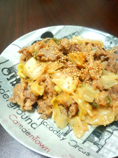 豚肉とキャベツの味噌マヨ炒め♪-レシピのメイン写真