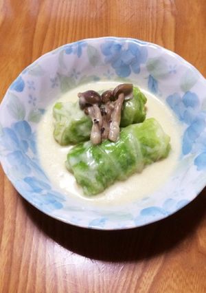 簡単！ホワイトソース風ロールキャベツ-レシピのメイン写真