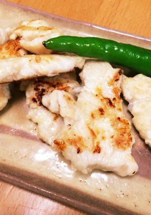 こりゃうまい〜！鶏胸肉の塩だれレモン炒め-レシピのメイン写真