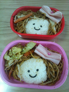 簡単焼きそば弁当-レシピのメイン写真