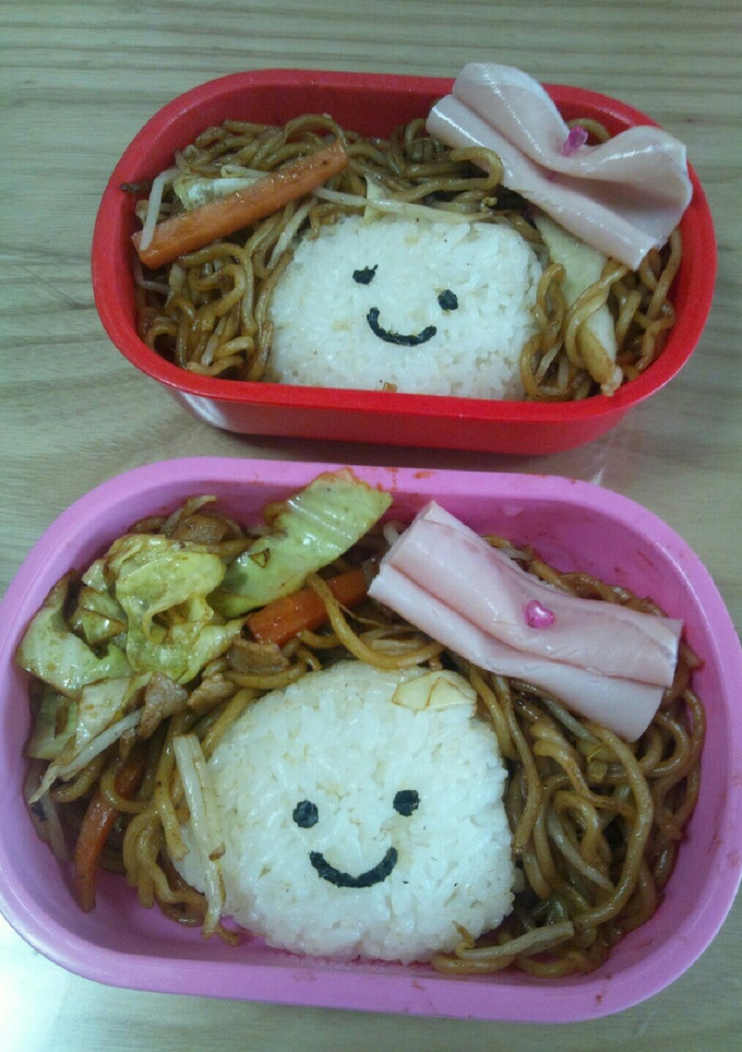 簡単焼きそば弁当-レシピのメイン写真