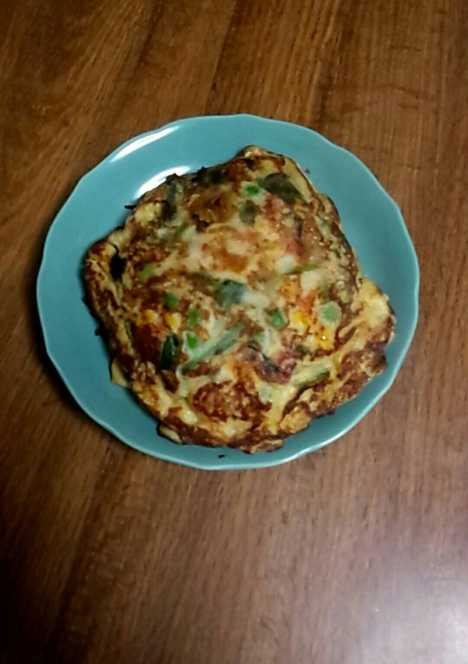ほうれん草のお好み焼き風-レシピのメイン写真