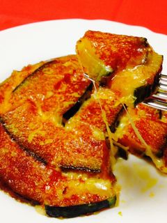 フライパンで! かぼちゃのチーズ焼き-レシピのメイン写真