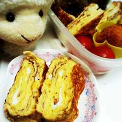 รูปของ 生クリームでふわっふわの卵焼き(^O^)