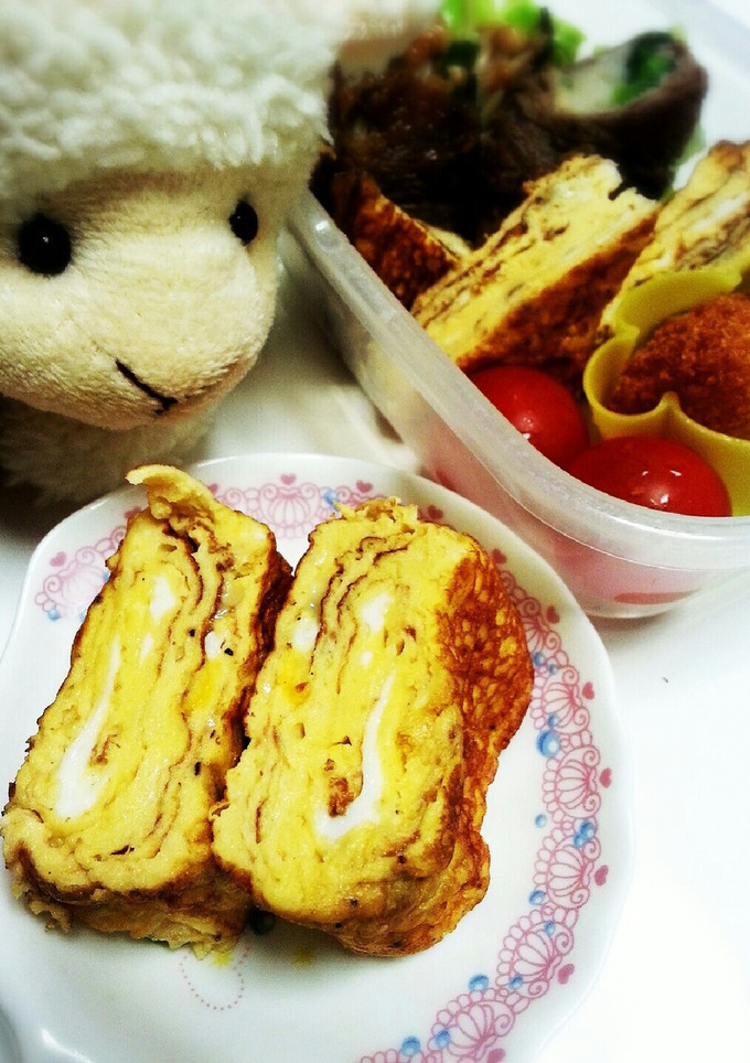 生クリームでふわっふわの卵焼き(^O^)-レシピのメイン写真