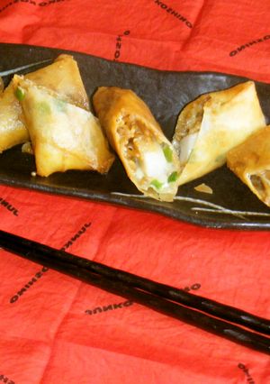 タレ不要パリットロ~サクッヤキソバ春巻き-レシピのメイン写真