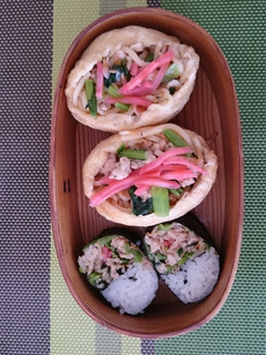焼きそば助六弁当-レシピのメイン写真