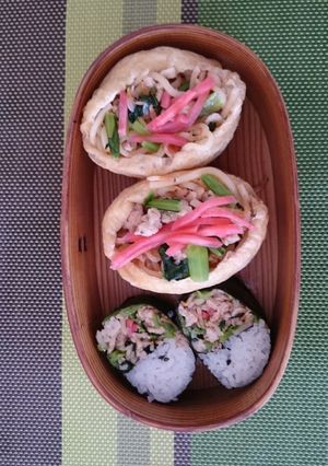 焼きそば助六弁当-レシピのメイン写真